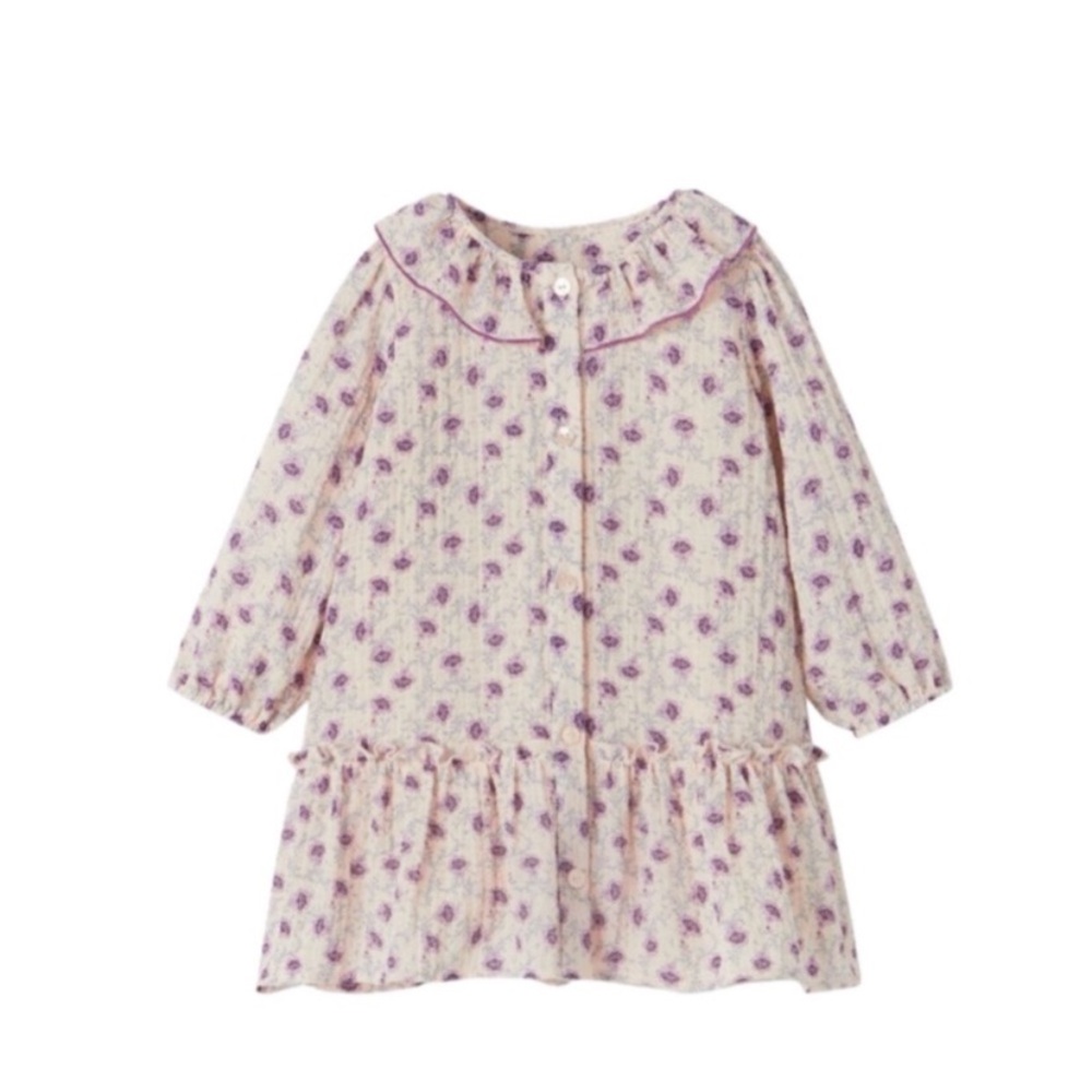Zara Baby Girl floral ruffle dress